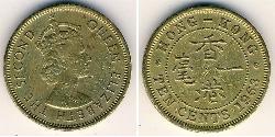 10 Cent Hong Kong Nickel 