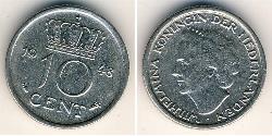 10 Cent Königreich der Niederlande (1815 - ) Nickel 