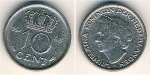 10 Cent Königreich der Niederlande (1815 - ) Nickel 