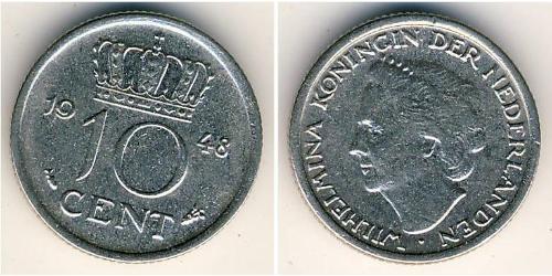 10 Cent Königreich der Niederlande (1815 - ) Nickel 