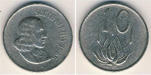 10 Cent Sudáfrica (1910 - ) Níquel/Cobre 