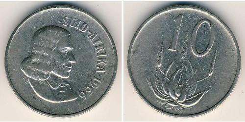 10 Cent Sudáfrica (1910 - ) Níquel/Cobre 