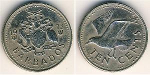 10 Cent Barbados Rame/Nichel 