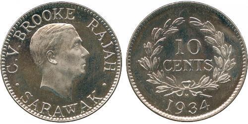 10 Cent Sarawak Rame/Nichel 