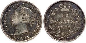 10 Cent Kanada Silber Victoria (1819 - 1901)
