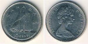 10 Cent Kanada Silber Elizabeth II (1926-2022)