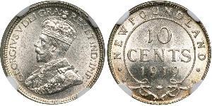 10 Cent Kanada Silber George V (1865-1936)