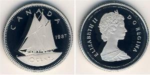 10 Cent Kanada Silber Elizabeth II (1926-2022)