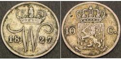 10 Cent Königreich der Niederlande (1815 - ) Silber 