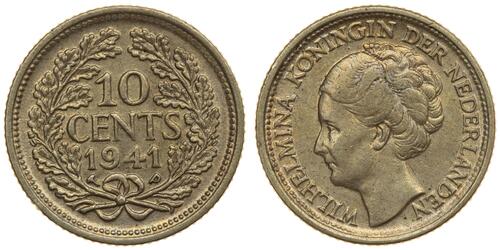 10 Cent Königreich der Niederlande (1815 - ) Silber 