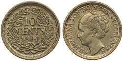 10 Cent Königreich der Niederlande (1815 - ) Silber 