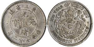 10 Cent Volksrepublik China Silber 