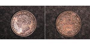 10 Cent Canada Silver Victoria (1819 - 1901)