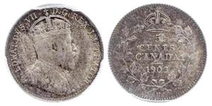 10 Cent Canada Silver Edward VII (1841-1910)