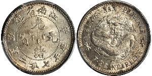 10 Cent China Silver 