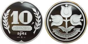 10 Cent 荷兰王国 Zinc 