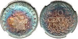 10 Cent Liberia (1847 - )  