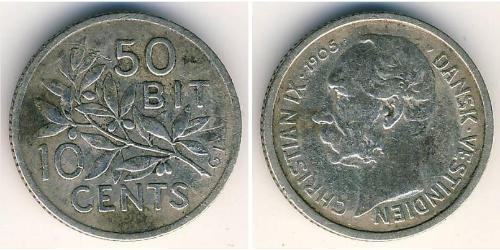 10 Cent  銀 