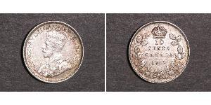 10 Cent 加拿大 銀 乔治五世  (1865-1936)