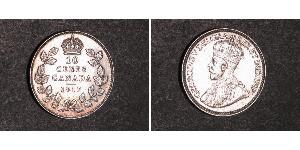 10 Cent 加拿大 銀 乔治五世  (1865-1936)