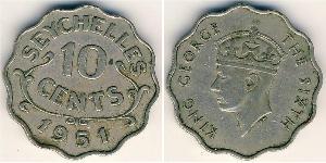 10 Cent 塞舌尔 銅/镍 