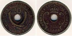 10 Cent 东非 青铜 乔治六世 (1895-1952)