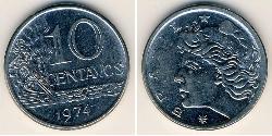 10 Centavo Brasil Acero 