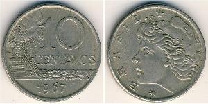 10 Centavo Brésil Acier 