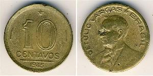 10 Centavo Brasile Alluminio/Bronzo 