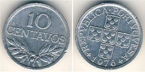 10 Centavo Estado Nuevo (Portugal) (1933 - 1974) Aluminio 
