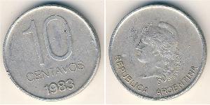 10 Centavo Argentine Republic (1861 - ) Aluminium 