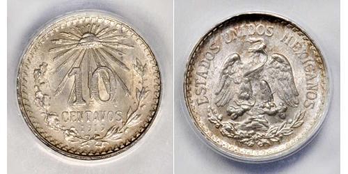 10 Centavo Mexique (1867 - ) Argent 