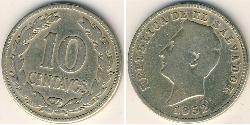 10 Centavo El Salvador (1821 - ) Copper/Nickel 