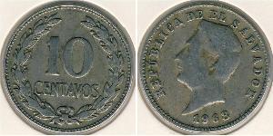10 Centavo El Salvador (1821 - ) Copper/Nickel 