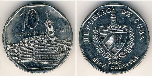 10 Centavo Cuba (1898 - ) Cuivre/Nickel 