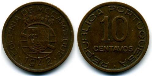 10 Centavo Mosambik (1975 - ) Kupfer 