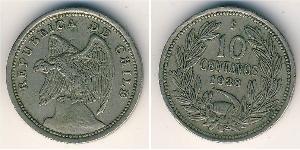 10 Centavo Chile Kupfer/Nickel 