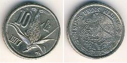 10 Centavo México (1867 - ) Níquel/Cobre 