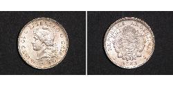 10 Centavo República Argentina (1861 - ) Plata 
