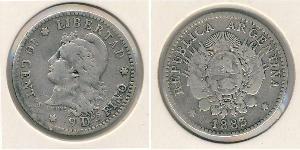 10 Centavo República Argentina (1861 - ) Plata 