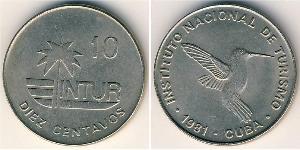 10 Centavo Cuba (1898 - ) Rame/Nichel 