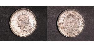 10 Centavo Argentine Republic (1861 - ) Silver 