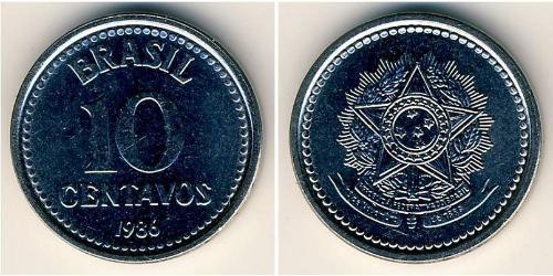 10 Centavo Brasilien Stahl 