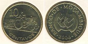 10 Centavo Mozambico (1975 - )  