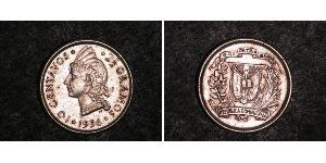 10 Centavo 多明尼加 銀 