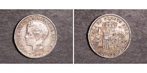 10 Centavo 波多黎各 銀 阿方索十三世 (1886 - 1941)