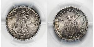 10 Centavo 菲律宾 銀 