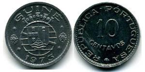 10 Centavo 葡屬幾內亞 (1474 - 1974) 铝 