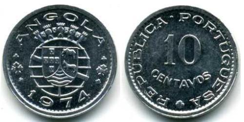 10 Centavo 葡屬西非 (1575 - 1975) 铝 