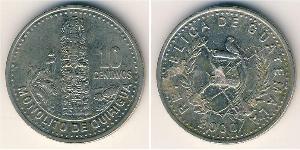 10 Centavo 危地马拉 銅/镍 